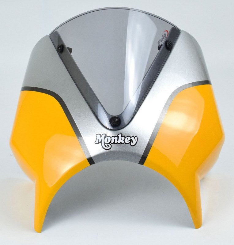 Pyramid Fly Screen | Banana Yellow/Silver | Honda Monkey 125 2021> | 21250F