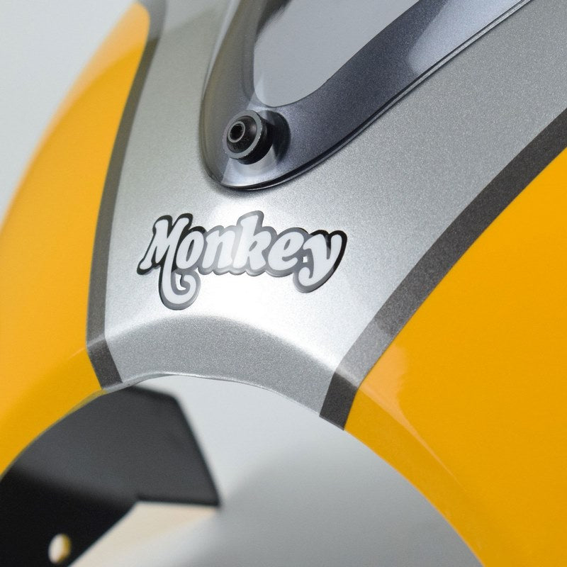 Pyramid Fly Screen | Banana Yellow/Silver | Honda Monkey 125 2021> | 21250F