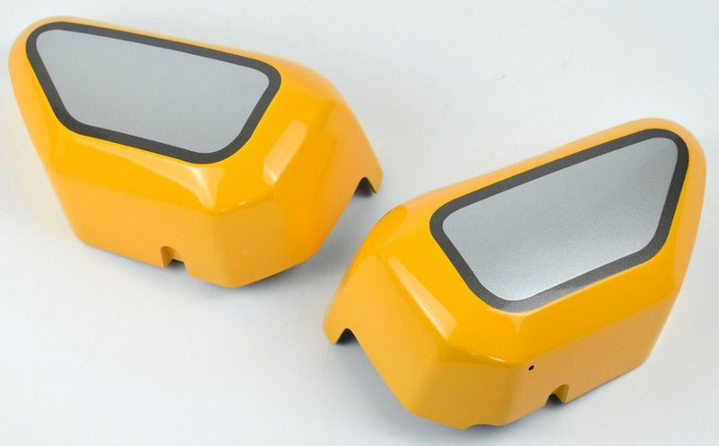 Pyramid Infill Panels | Banana Yellow/Silver | Honda Monkey 125 2021> | 21275F