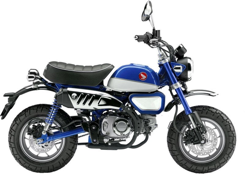 Pyramid Infill Panels | Pearl Glittering Blue/Ross White | Honda Monkey 125 2018> | 21275GB