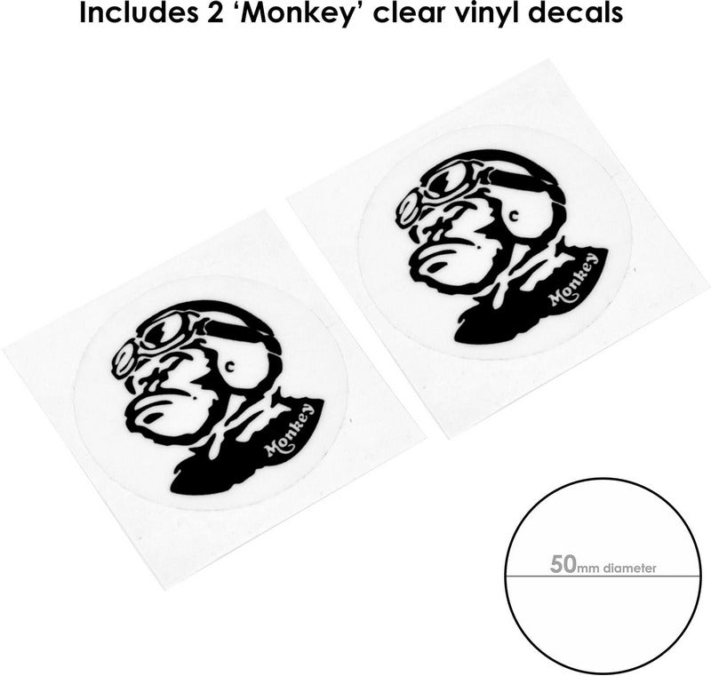 Pyramid Infill Panels | Pearl Glittering Blue/Ross White | Honda Monkey 125 2018> | 21275GB