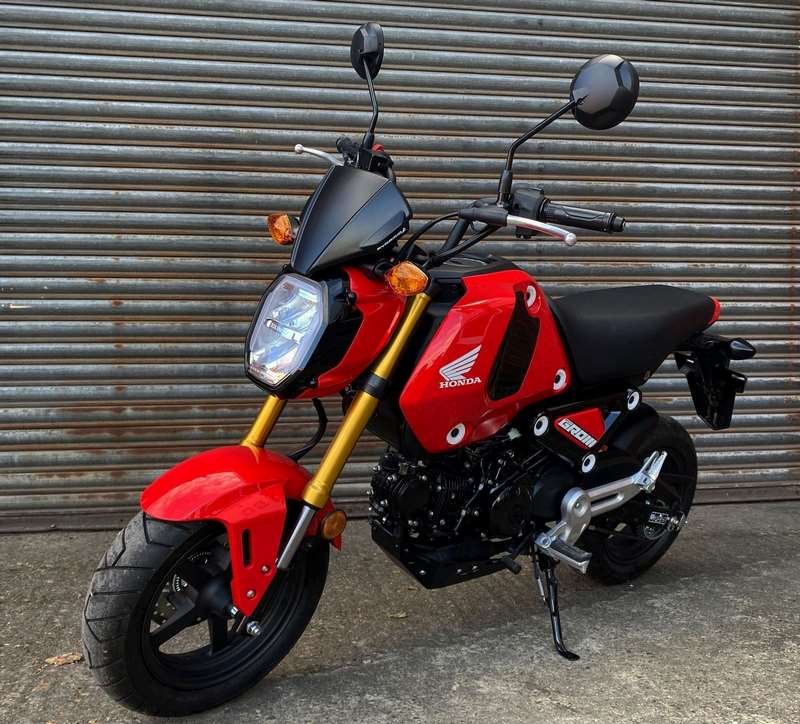 Pyramid / ピラミッド フライスクリーン マットブラック | Honda MSX 125 2021- | 21280M