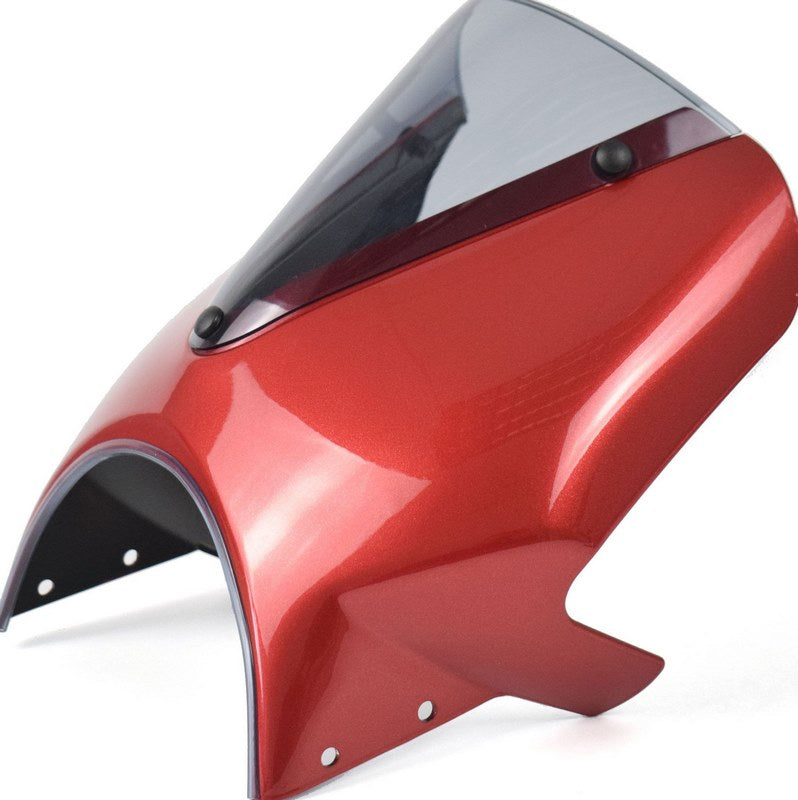 Pyramid / ピラミッド フライスクリーン パールネビュラレッド | Honda ST125 Dax 2023- | 21290R