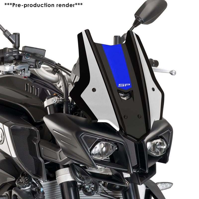 Pyramid Plastics / ピラミッドプラスチック フライスクリーン SPカラー Yamaha MT-10 SP 2016> | 22145G