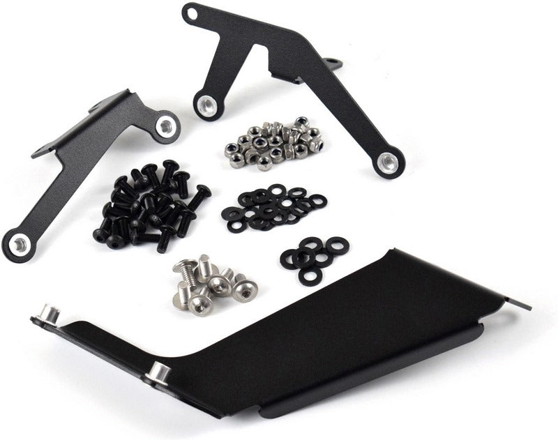 Pyramid Engine Plate | Matte Black | Yamaha Tracer 9 2021> | 22156M