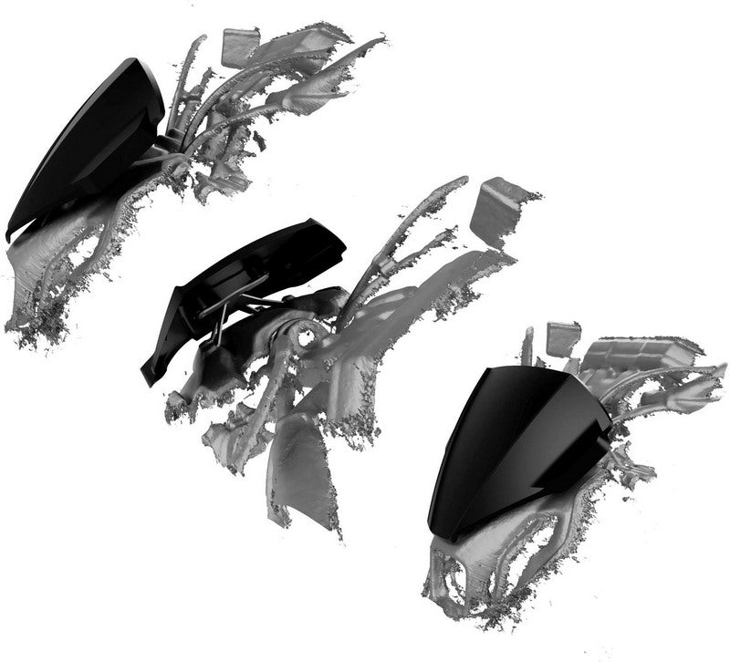 Pyramid Fly Screen | Matte Black | Yamaha MT-07 2021> | 22162M