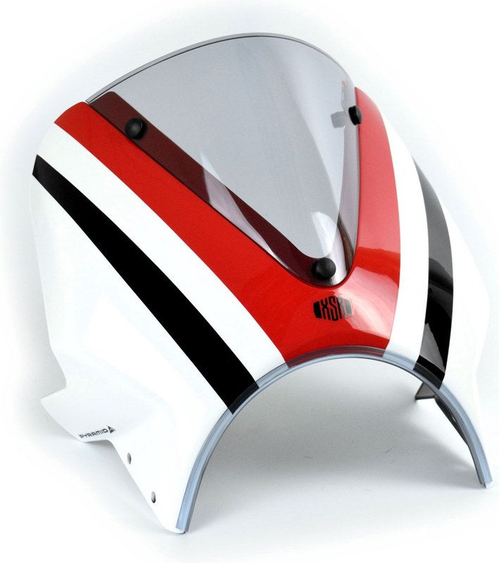 Pyramid Fly Screen | Dynamic White Scheme | Yamaha XSR 700 2020> | 22210D