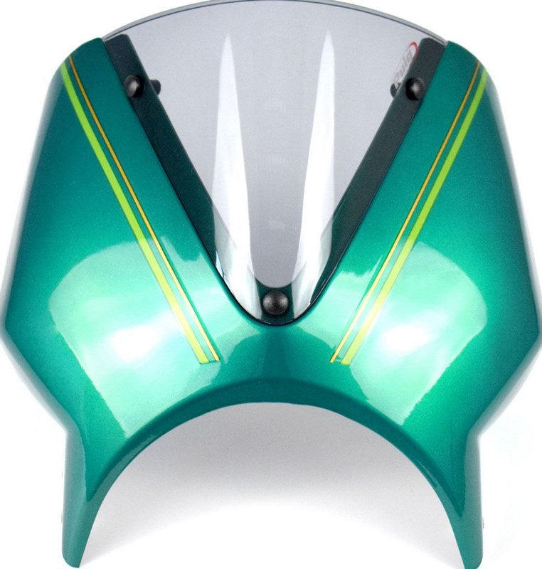 Pyramid / ピラミッド フライスクリーン キャンディエメラルドグリーン | Kawasaki Z 650 RS 2022- | 23500D