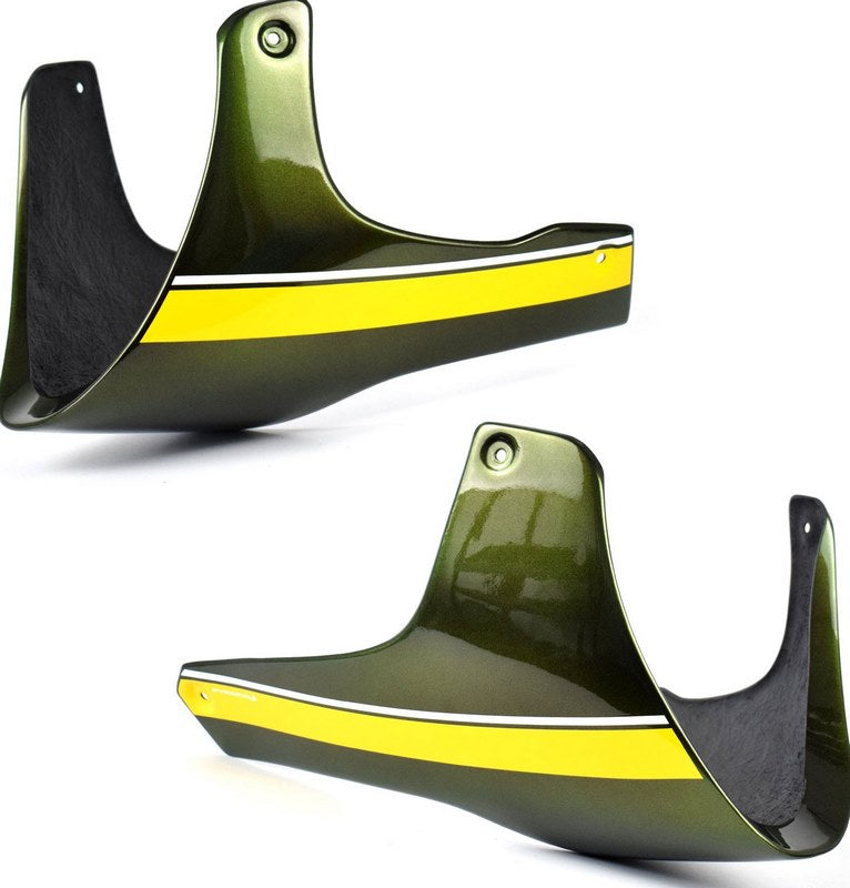 Pyramid / ピラミッド ベリーパン メタリックグリーン (Candytone Green Scheme) | Kawasaki Z 900 RS 2019>2020 | 23905Z