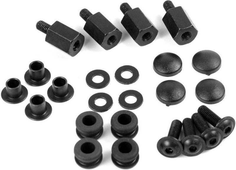 Pyramid Sport Screen | Racing Red & Granite Grey Metallic Matt | BMW F900 XR 2020> | 24002E