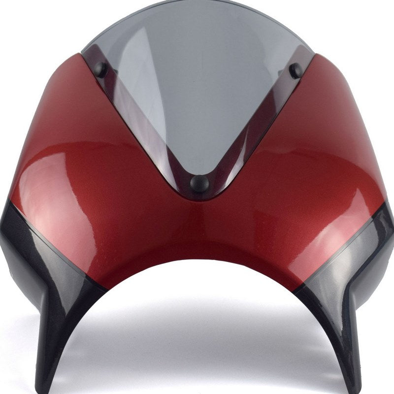 Pyramid / ピラミッド フライスクリーン カーニバルレッド & ストームグレー | Triumph Speed Twin（スピードツイン） 1200 2024- | 26000H