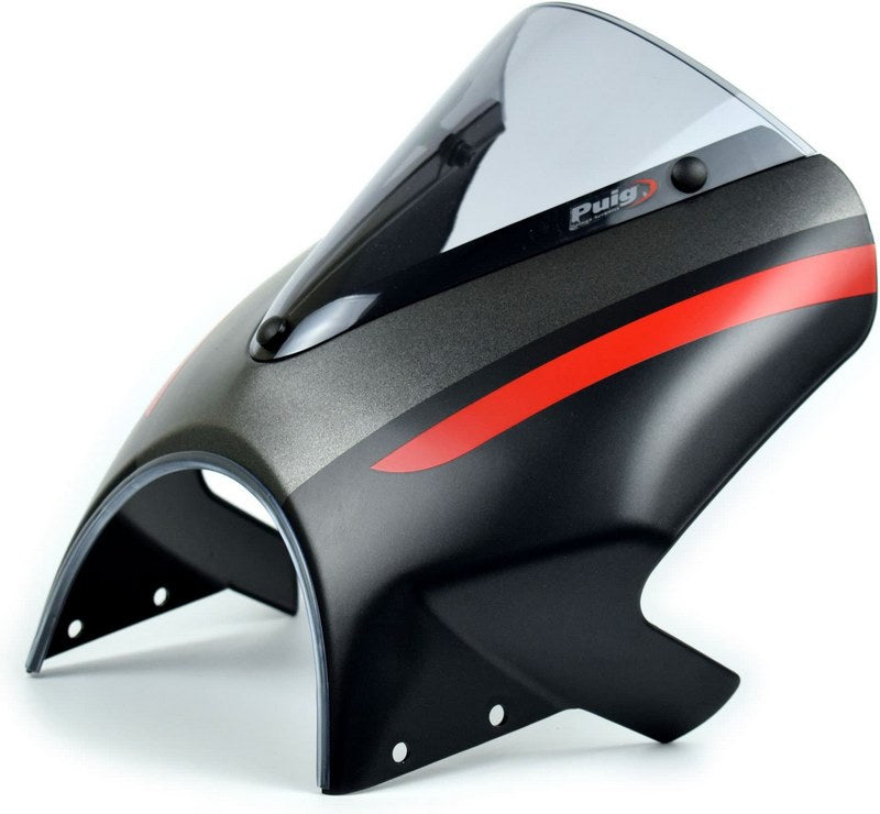 Pyramid Fly Screen | Matte Storm Grey & Silver Ice | Triumph Thruxton 1200 RS 2020> | 26001D