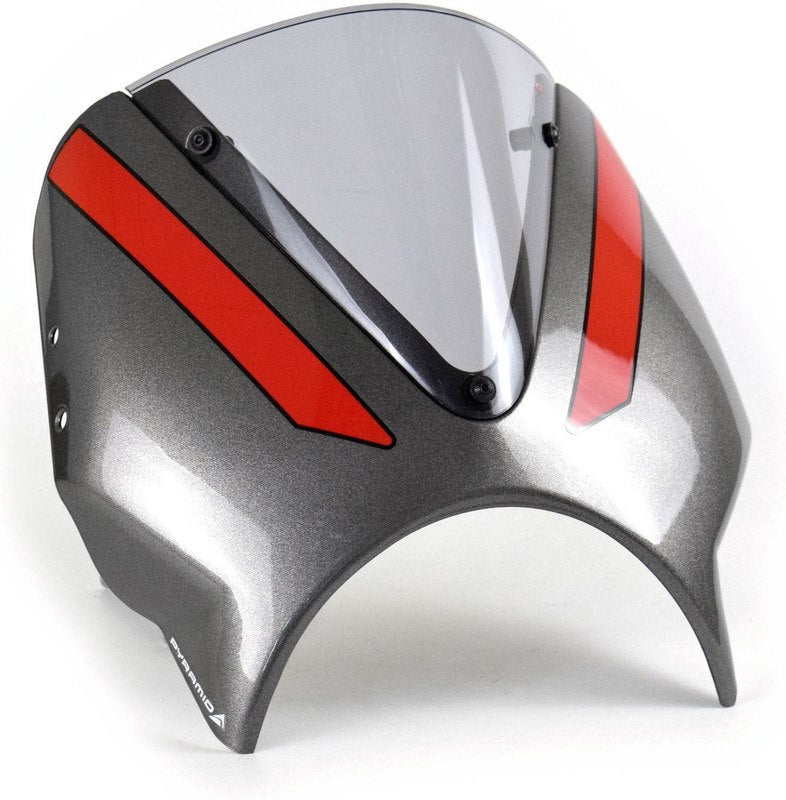 Pyramid Fly Screen | Silver Ice/Diablo Red | Triumph Trident 660 2021> | 26660F