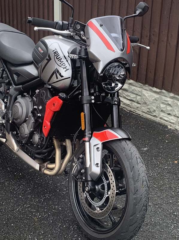 Pyramid / ピラミッド フライスクリーン マットバハオレンジ | Triumph トライデント 660 2022- | 26660P