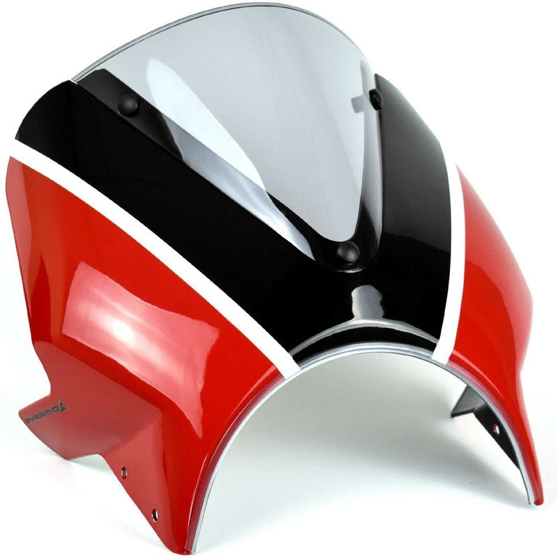 Pyramid Fly Screen | Ravishing Red Scheme | Royal Enfield Interceptor 650 2018> | 297950R