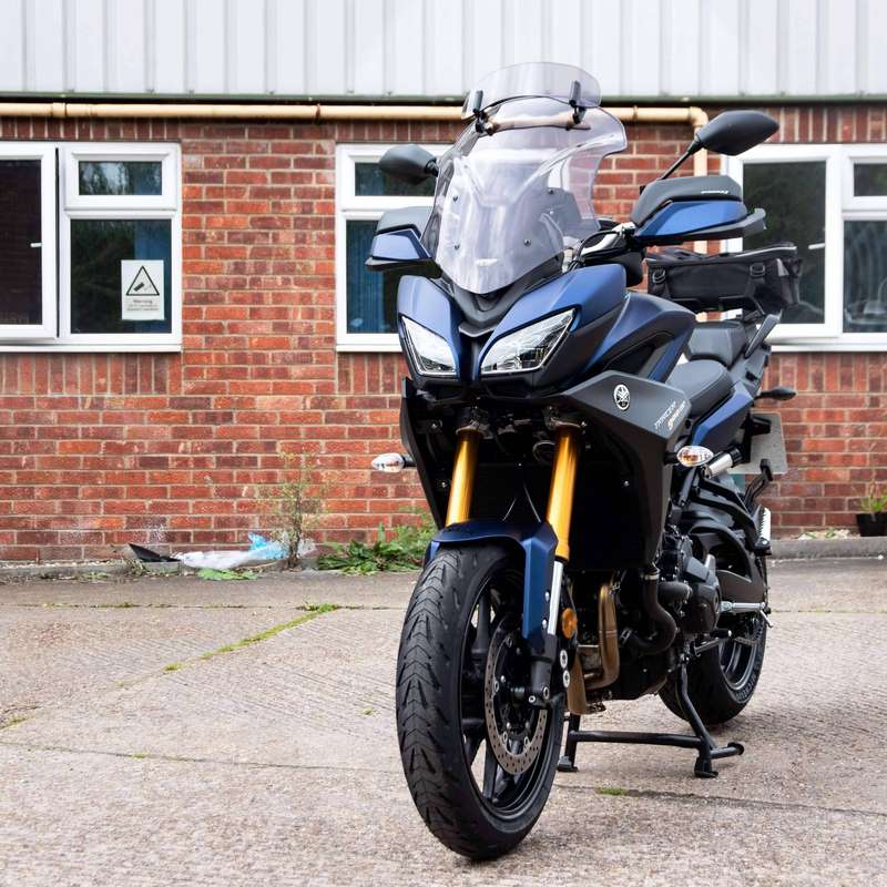 Pyramid Plastics / ピラミッドプラスチック ハンドガードエクステンション マットブラック Yamaha Tracer 900 2018> | 30200M