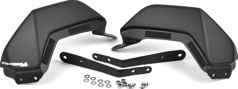 Pyramid / ピラミッド ハンドガードエクステンション マットブラック | Triumph タイガー 1200 GT 2022- | 30690M