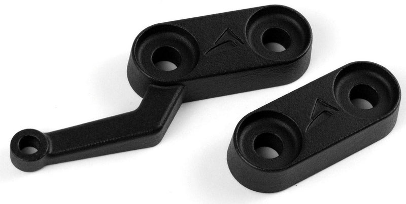 Pyramid Rear Peg Blanking Blocks | Matte Black | Yamaha MT-09 2021> | 32100M