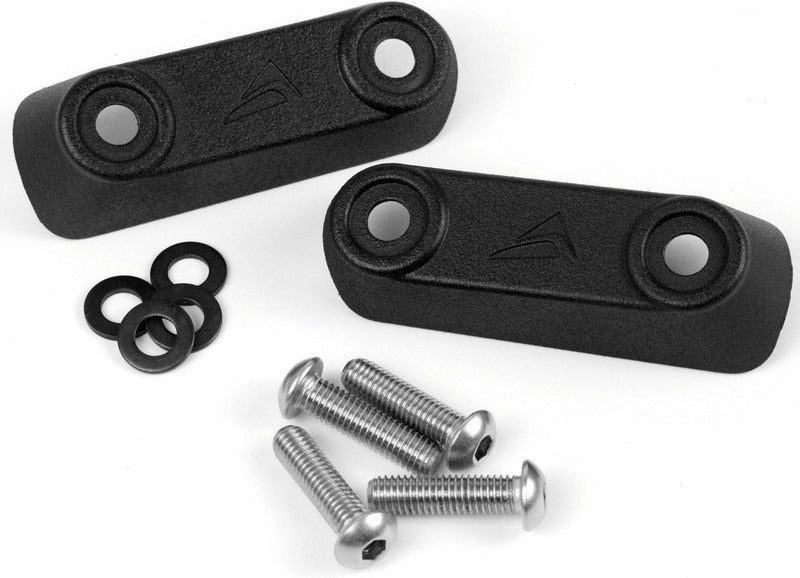 Pyramid Rear Peg Blanking Blocks | Matte Black | Yamaha MT-10 2016> | 32102M