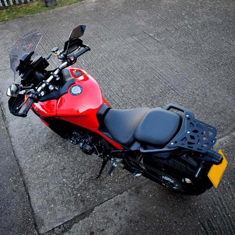 Pyramid Seat Rack | Matte Black | Yamaha Tracer 9 2021> | 32260M