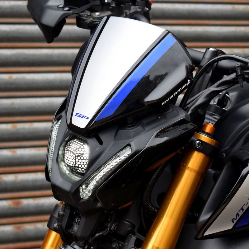 Pyramid Headlight Guard | Matte Black | Yamaha MT-09 2021> | 32271M