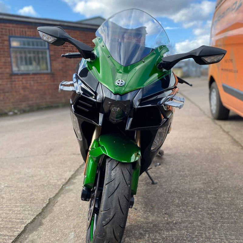 Pyramid GP Wings | Unpainted | Kawasaki Ninja H2 SX 2018> | 33000U