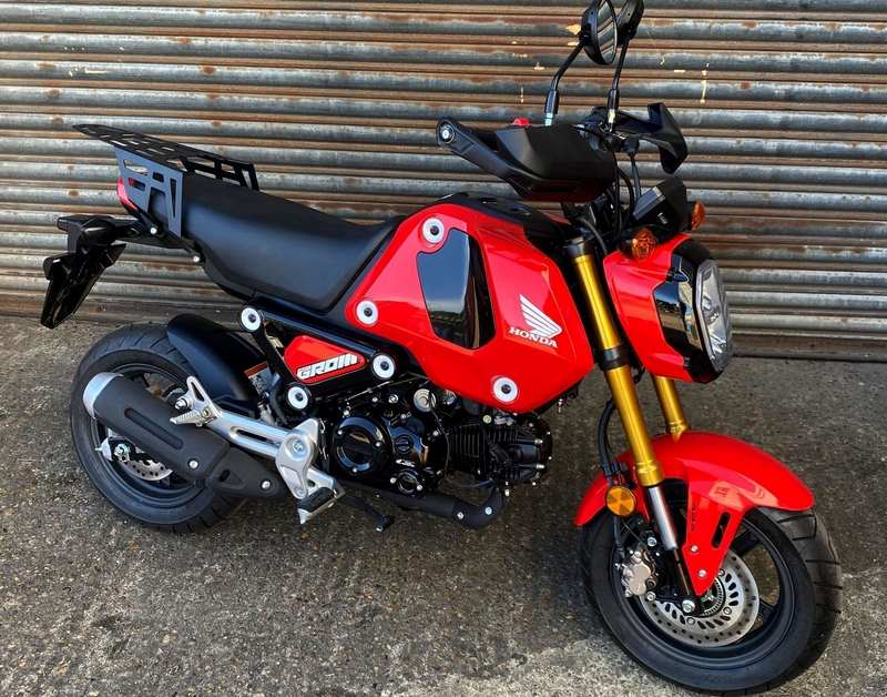 Pyramid / ピラミッド シートラック マットブラック | Honda MSX 125 2021- | 35105M