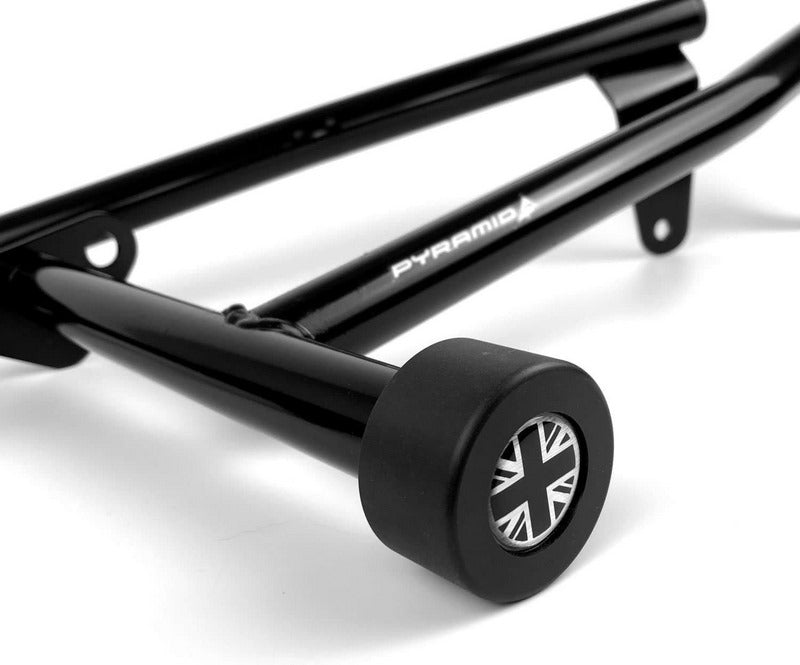 Pyramid Engine Bars | Gloss Black | Yamaha YS 125 2017> | 35300