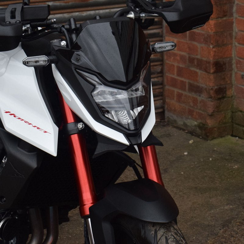 Pyramid / ピラミッド フロンタルウイング マットブラック | Honda CB750 Hornet （ホーネット） 2023>2024 | 35725M