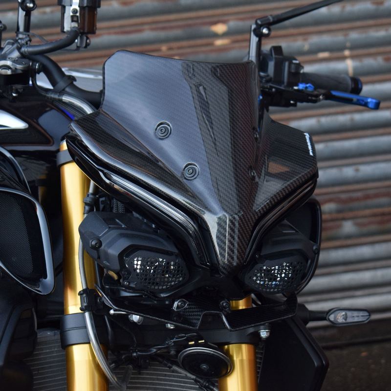 Pyramid / ピラミッド フロンタルウイング カーボンファイバー | Yamaha MT-10 2022- | 38288A