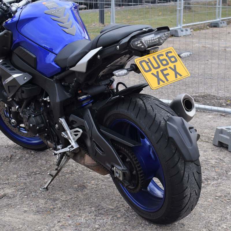 Pyramid Tail Tidy | Matte Black | Yamaha MT-10 2016>2021 | 51201