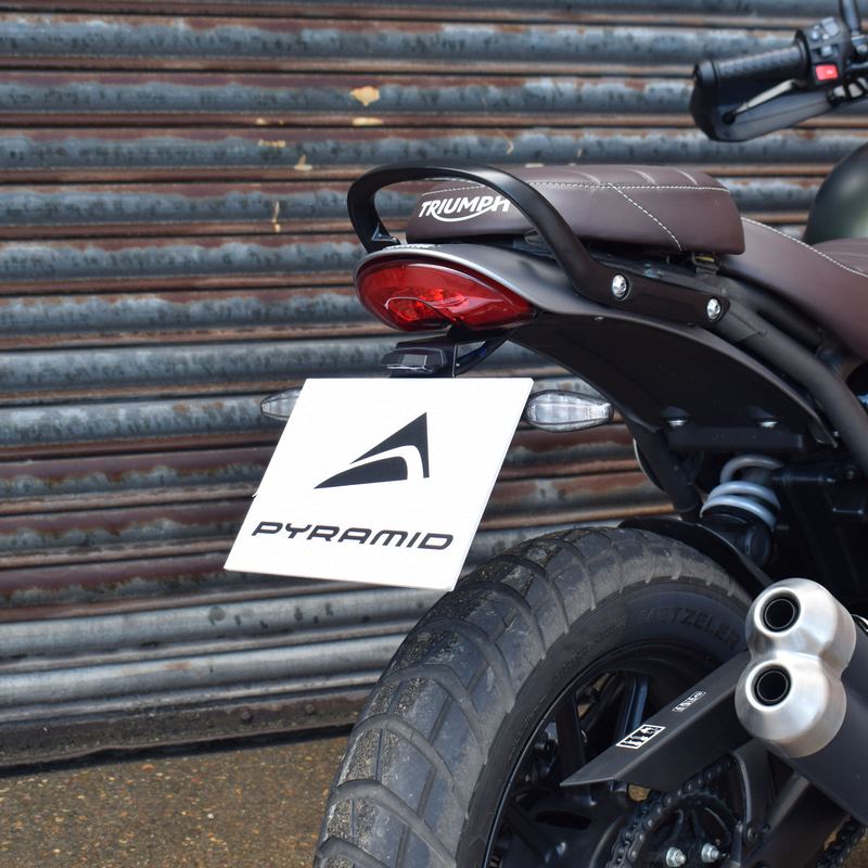 Pyramid / ピラミッド テールタイディ マットブラック | Triumph スクランブラー 400 X 2024- | 51601