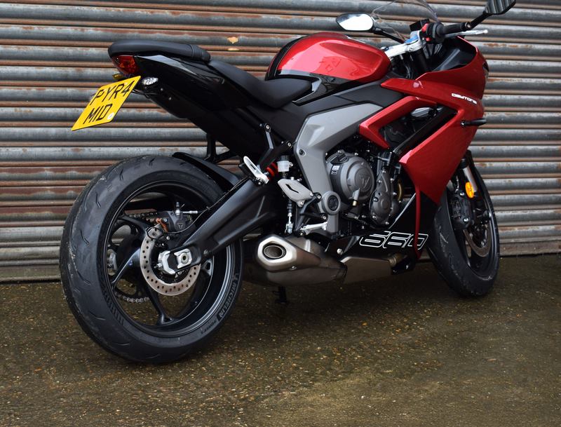 Pyramid / ピラミッド テールタイディ マットブラック | Triumph デイトナ 660 2024- | 51602