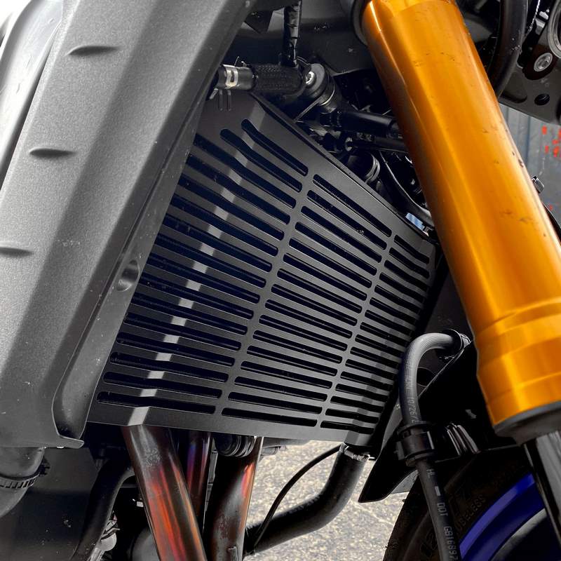 Pyramid Radiator Guard | Matte Black | Yamaha MT-09 2021> | 522004M