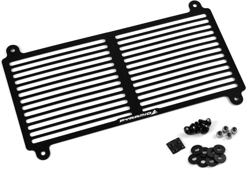 Pyramid Radiator Guard | Matte Black | Kawasaki Ninja 650 2017>2019 | 523650M