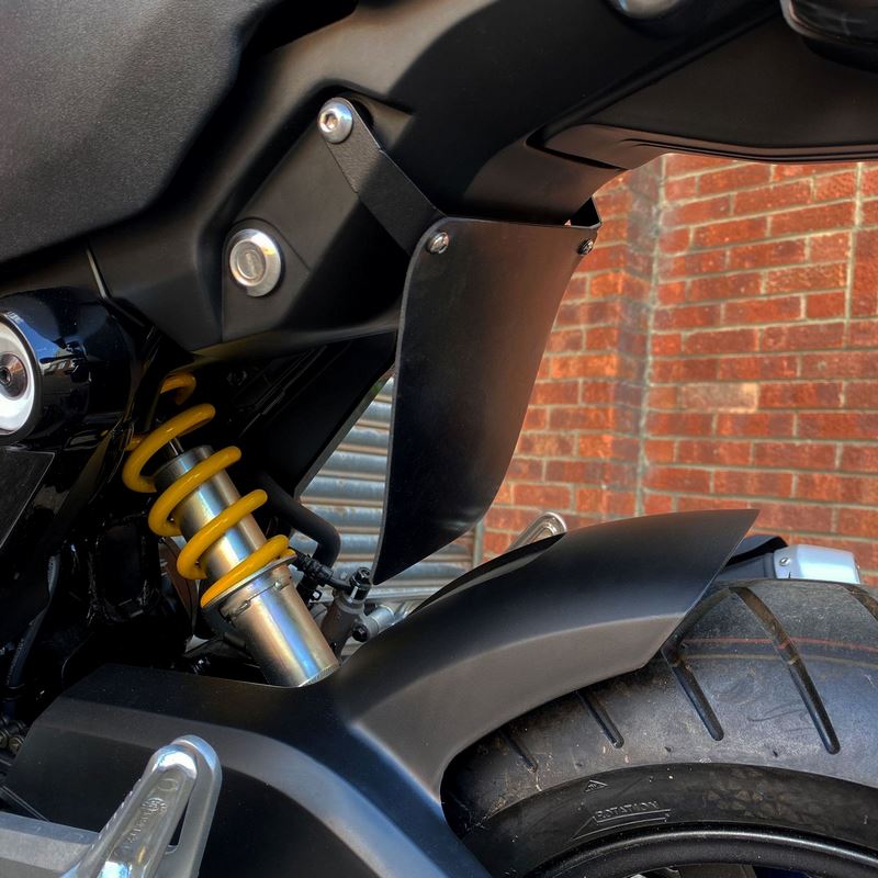 Pyramid / ピラミッド ショックシールド ブラック | Honda MSX 125 2021- | 811020