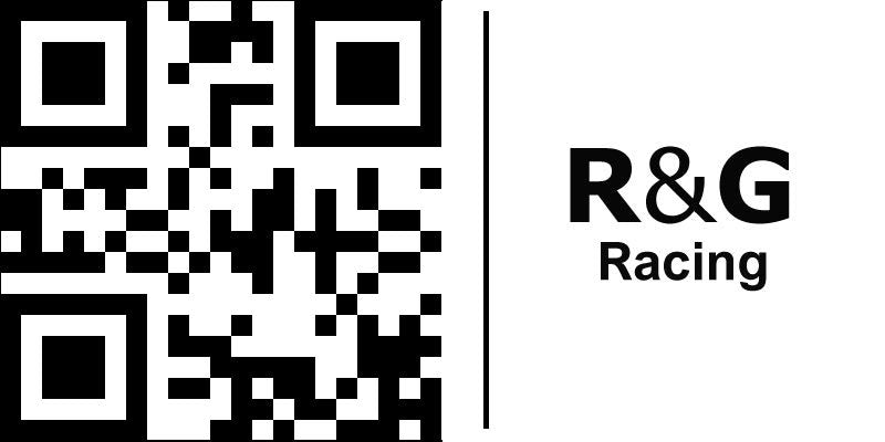 R＆G（アールアンドジー） バーエンドスライダー ブラック 左右セット 650 Interceptor （19-）