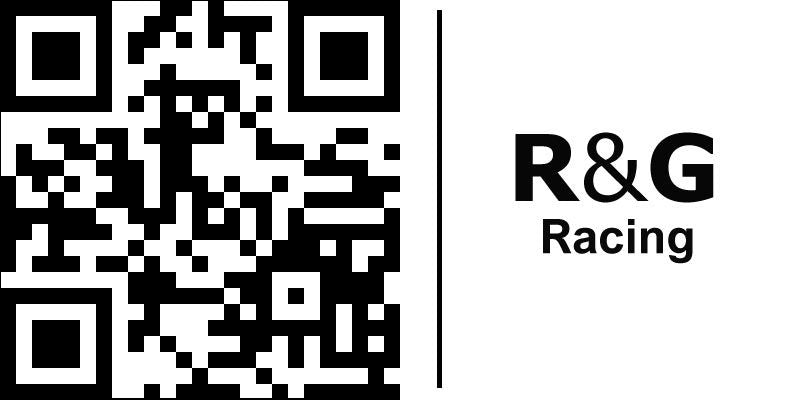 R&G (アールアンドジー)  リアグラブレールブランクプレート ブラック | BLP0033BK