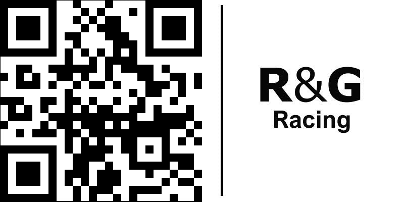 R&G（アールアンドジー） YAMAHA MT-07 TRACER(16-)用リアフットプレート 左右セット BLP0061BK