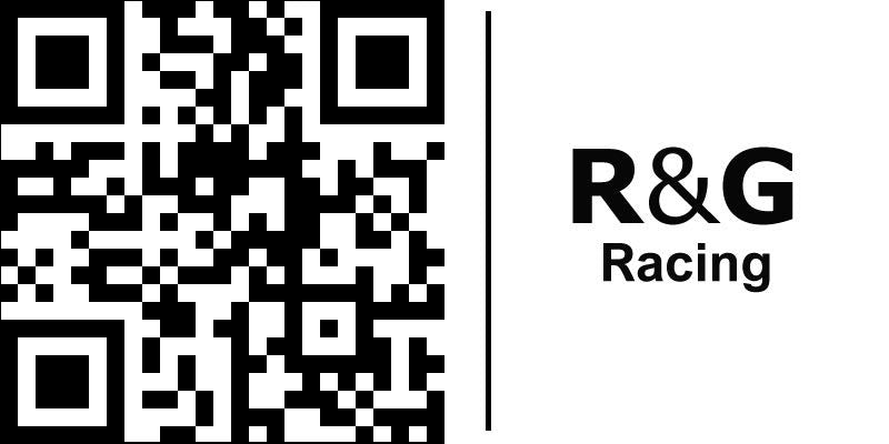 R&G(アールアンドジー) リアフットレストプレート ブラック HUSQVARNA Svartpilen701 19- RG-BLP0097BK