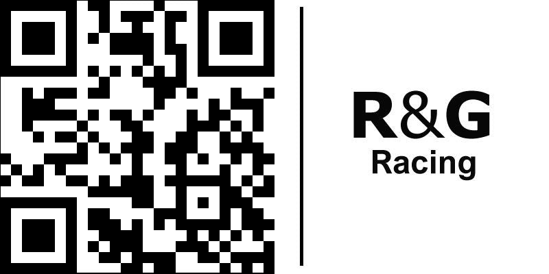 R&G (アールアンドジー) エキゾーストハンガー Kit - MV Agusta Brutale 1000RR '20- (ペアセット)  ブラック | BLP0101BK