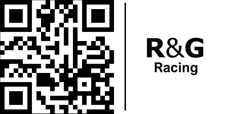 R&G (アールアンドジー) フロント シリンダーヘッドガード - Ducati Hypermotard 950 '19-  ブラック | CHG0005BK
