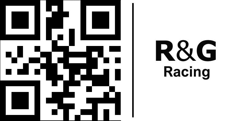 R&G(アールアンドジー) エアロ クラシュプロテクター ブラック DUCATI 950 Hypermotard(19-) RG-CP0470BL