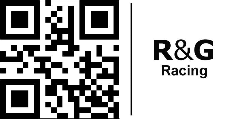 R&G(アールアンドジー) エアロクラッシュプロテクター フレームスライダー 800スーパーヴェローチェ (20-) ブラック 左右セット RG-CP0505BL