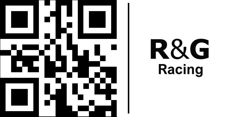 R&G (アールアンドジー)  ダウンパイプグリルガード ブラック | DG0020BK