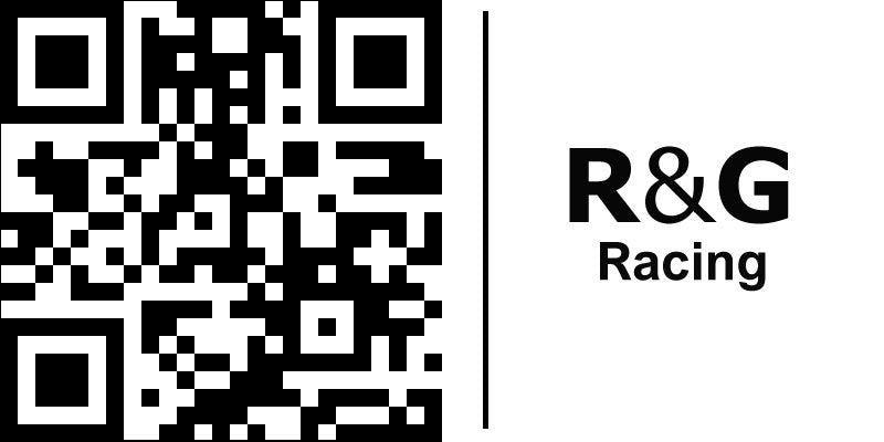R&G(アールアンドジー) クラッチカバー ブラック DORSODURO1200 [ドルソリューロ](11-) ETV1000 CAPONORD [カポノルド](13-) RG-ECC0113BK