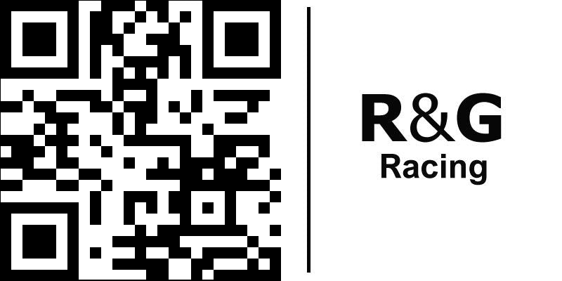 R&G (アールアンドジー)  フロントウインカーランプアダプター ブラック | FAP0012BK