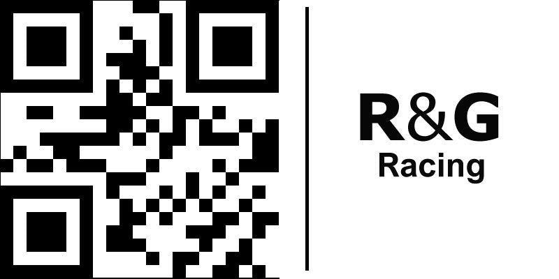 R&G (アールアンドジー) Motorcycle Workshop Mat (2m x 1.5m)  ブラック with ホワイト print | GM0002BK