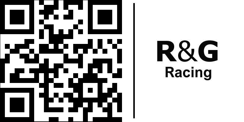 R&G (アールアンドジー)  エンジンケースカバーセット ポリプロピレン ブラック | KEC0111BK