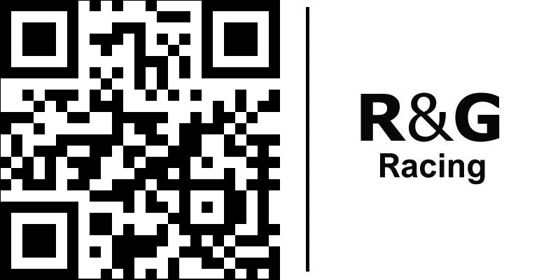 R&G(アールアンドジー) オイルクーラーガード ブラック V4 RSV4 FACTORY(09-12) TUONO1000R [トゥオノ](11-) RG-OCG0012BK